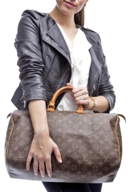 Louis Vuitton Speedy 40 Boston Handbag #5205l17 Brown Satchel