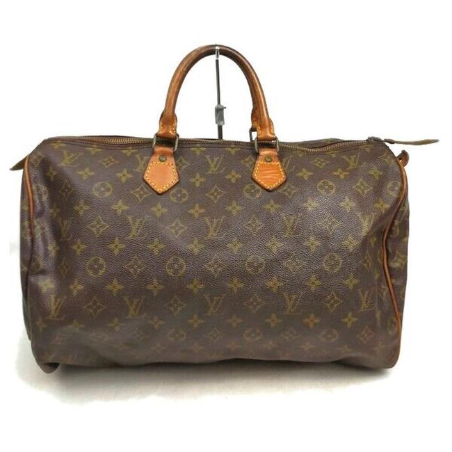Louis Vuitton Speedy 40 Hand #5899l23 Brown Satchel