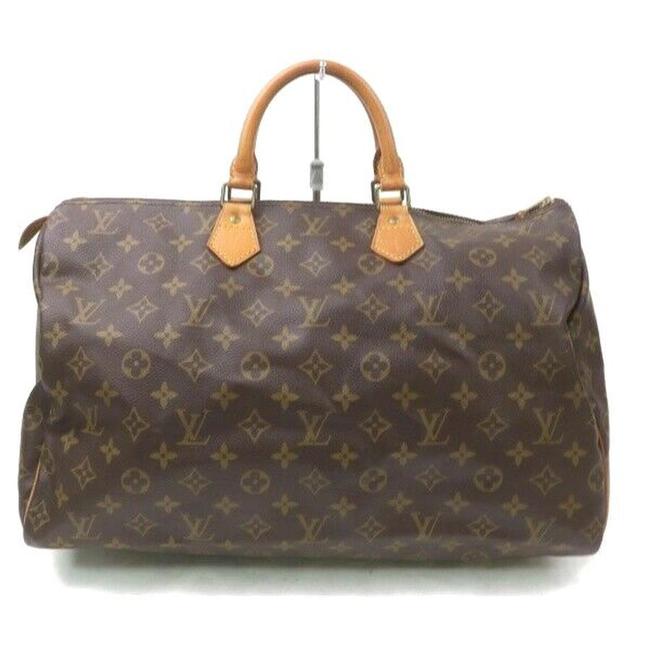 Louis Vuitton Speedy 40 Hand #5970l25 Brown Satchel