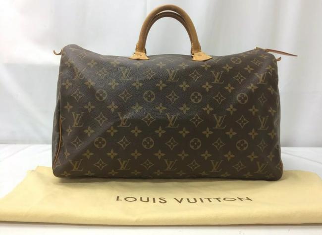 Louis Vuitton Speedy 40 Monogram Canvas Satchel