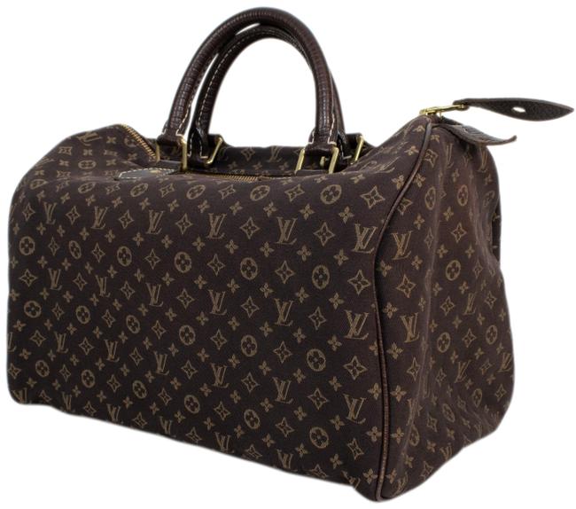 Louis Vuitton Speedy Ldylle 30 Fusain Black Monogram Canvas Satchel