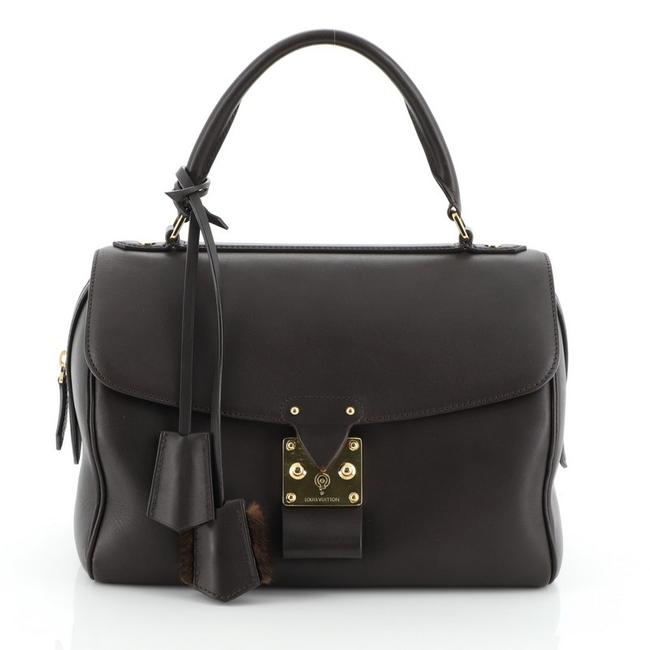 Louis Vuitton Speedy Neo Cuir Orfevre Pm Brown Leather Satchel