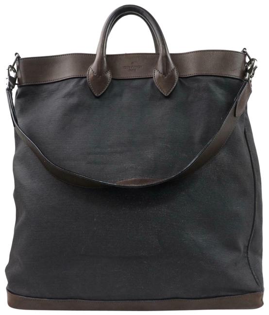 Louis Vuitton Steamer Runway 870831 Brown Leather Tote