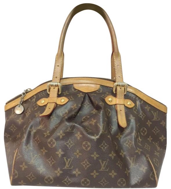 Louis Vuitton Tivoli Brown Monogram Canvas and Monogram Reverse Canvas Tote