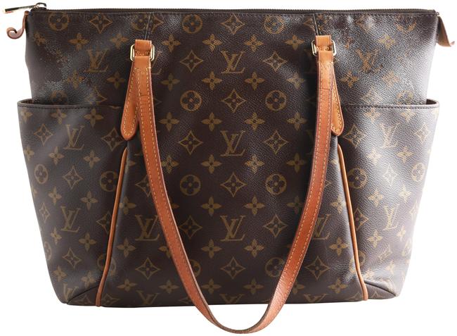 Louis Vuitton Totally Mm Brown Monogram Canvas Tote