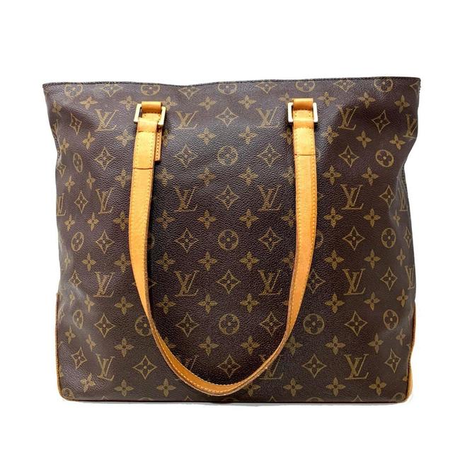 Louis Vuitton Tote Hippo Mezzo M51151 Brown Monogram Monogram Shoulder Bag