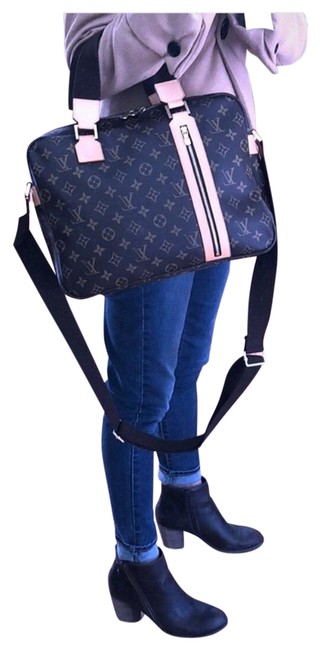 Louis Vuitton Traveler Brown Leather Tote