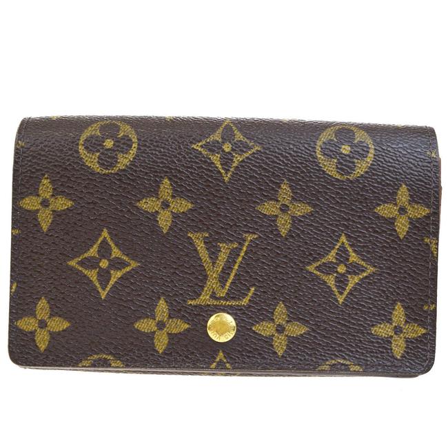 Louis Vuitton Tresor Bifold Purse Monogram Leather Bn M61730 Men Wallet