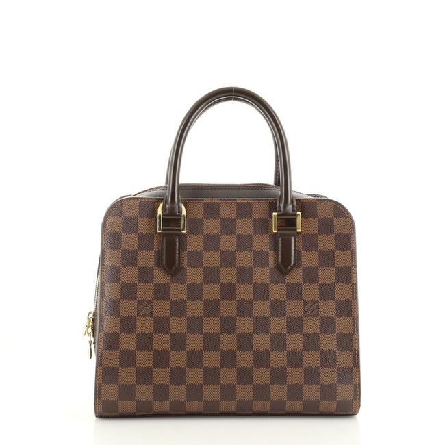 Louis Vuitton Triana Damier Brown Coated Canvas Tote