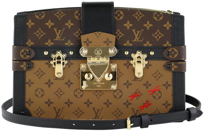 Louis Vuitton Trunk Clutch Monogram Canvas Cross Body Bag