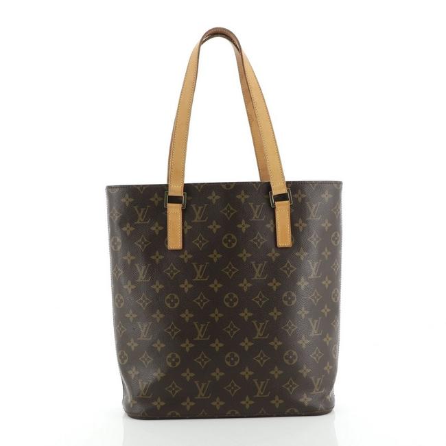Louis Vuitton Vavin Brown Coated Canvas Tote