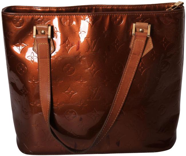 Louis Vuitton Vernis Shinny Brown Tote