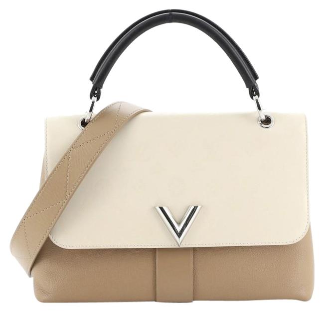 Louis Vuitton Very One Handle Monogram Neutral Leather Satchel