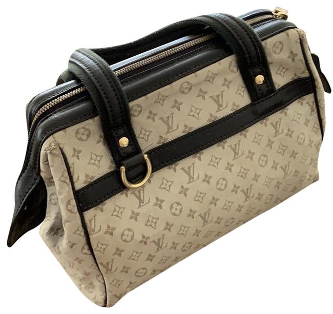 Louis Vuitton Vintage Style Green and Beige Tote