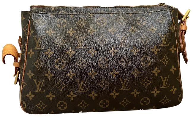 Louis Vuitton Viva Cite Gm M51163 11462 Brown Monogram Canvas Shoulder Bag