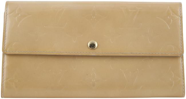 Louis Vuitton Yellow Monogram Sarah Vernis Wallet