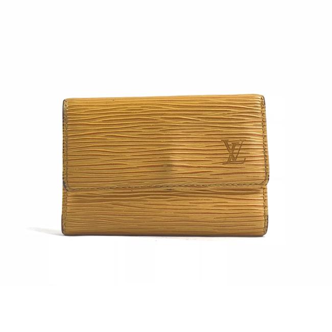 Louis Vuitton YellowPurple 6 Ring Key Holder Wallet