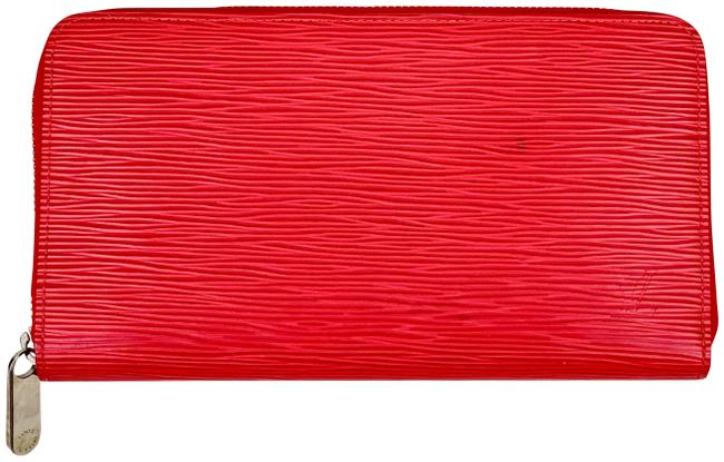 Louis Vuitton Zippy Organizer Red Epi Wallet