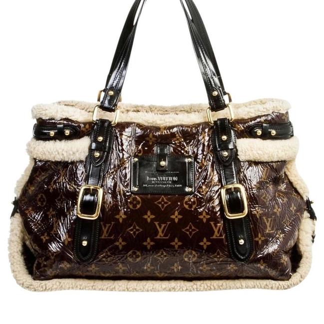 Louis Vuitton Monogram Thunder Limited Edition Brown Tote