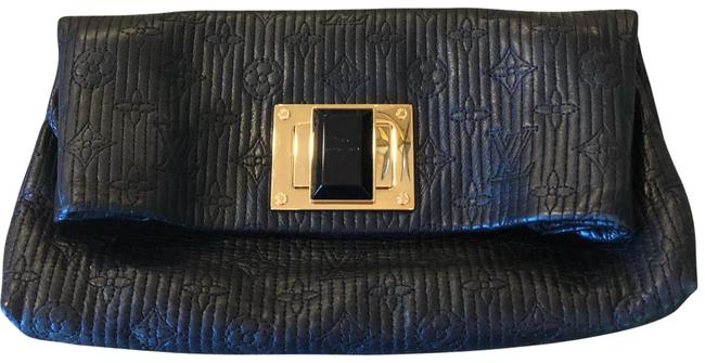 Louis Vuitton Monogram Empriente Black Leather Clutch