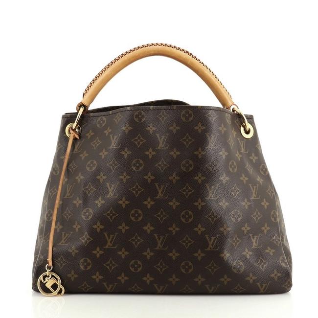 Louis Vuitton Artsy Handbag Monogram Mm Brown Canvas Hobo Bag