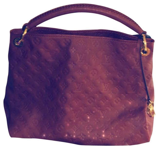 Louis Vuitton Artsy Noir Vino Hobo Bag