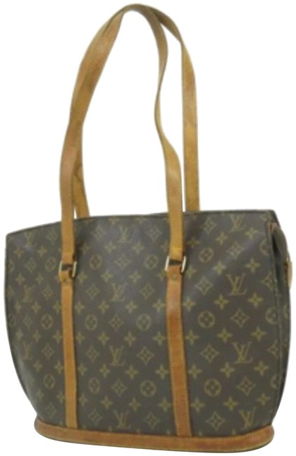 Louis Vuitton Babylone Large Monogram Leather Pvc Tote