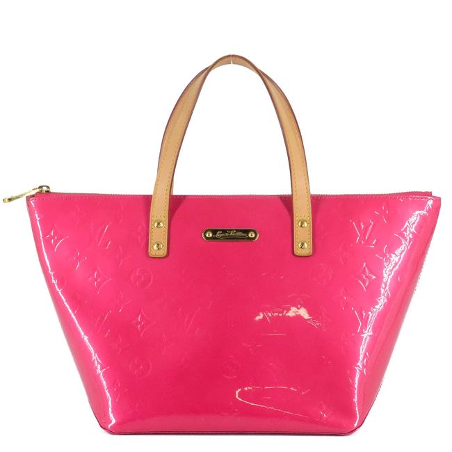 Louis Vuitton Bellevue Pm Monogram Vernis Fushia Tote