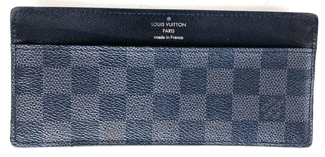 Louis Vuitton Black Damier Graphite Card Holder 14la529 Wallet