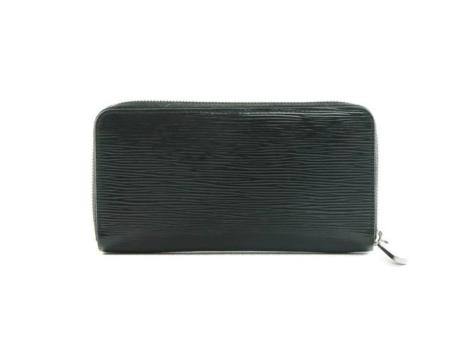 Louis Vuitton Black Epi Leather Zip Around Wallet