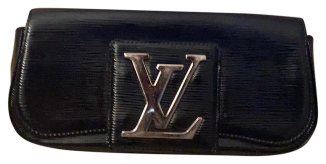 Louis Vuitton Black Patent Leather Clutch