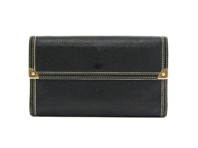 Louis Vuitton Black Tresor Porte Suhali International M91836 Wallet