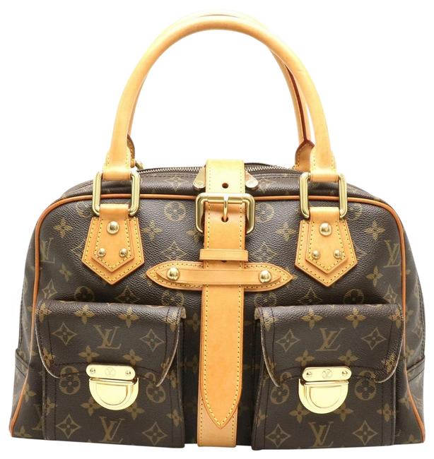 Louis Vuitton Boston Bag Manhattan Handbag M40025 Monogram Monogram Satchel