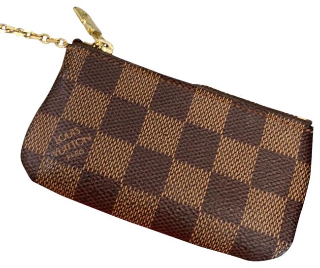 Louis Vuitton Brown Credit Card Holder Wallet