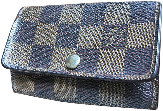 Louis Vuitton Brown Damier Keycase 6 Wallet