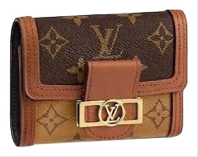Louis Vuitton Brown Dauphine Compact Wallet