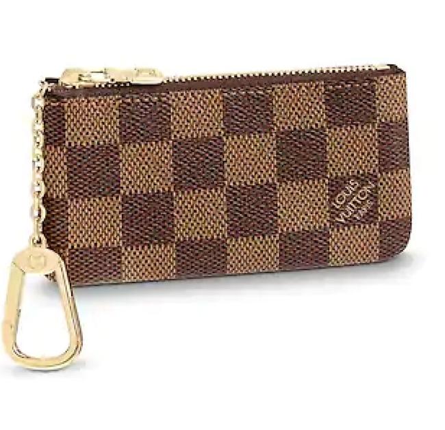 Louis Vuitton Brown Key Pouch Key PouchWallet Wallet