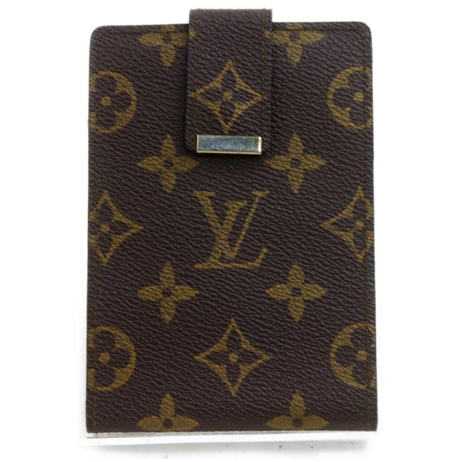 Louis Vuitton Brown Monogam Flap Ultra Rare Limited Vintage 872594 Wallet