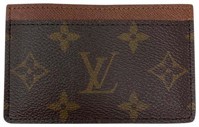 Louis Vuitton Brown Monogram Card Holder Armagnac Color M61733 Wallet