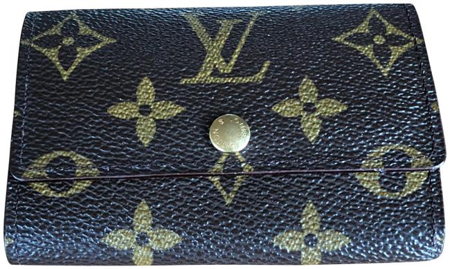 Louis Vuitton Brown Monogram Keycase 6 Wallet