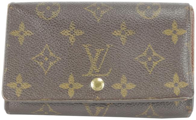 Louis Vuitton Brown Monogram Snap 2lk1211 Wallet