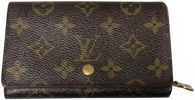 Louis Vuitton Brown Monogram Tresor Preown Portefeville Wallet