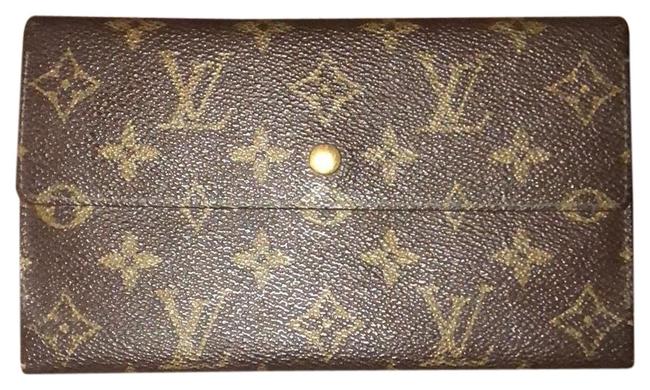 Louis Vuitton Brown Monogrammed Wallet