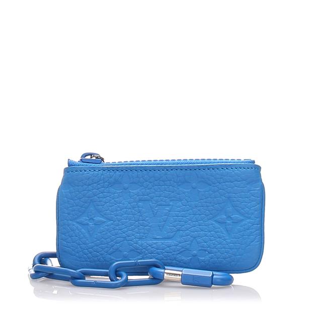 Louis Vuitton Brown Pochette Monogram Cle Wallet