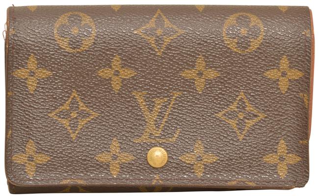 Louis Vuitton Brown Porte Monogram Monnaie Zip Coin Purse M61735 Wallet