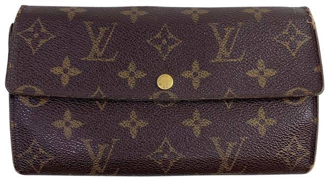 Louis Vuitton Brown Sarah Mgsw0040 Wallet