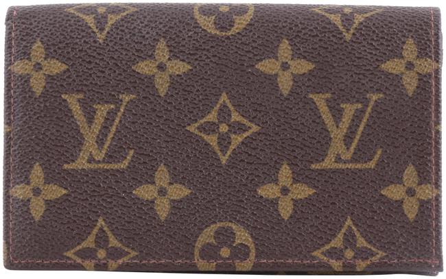 Louis Vuitton Brown Tresor Monogram Coated Canvas Wallet