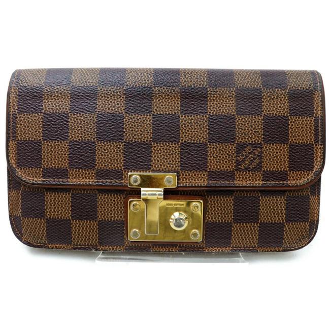 Louis Vuitton Browns Pochette Ascot Long Damier Wallet