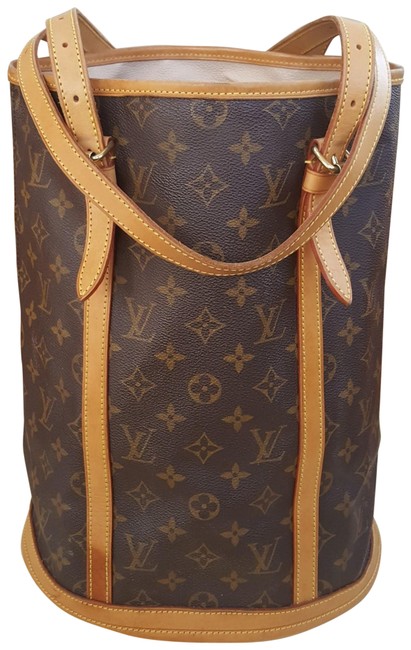 Louis Vuitton Bucket Gm Brown Monogram Canvas Tote