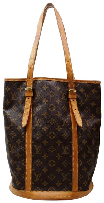 Louis Vuitton Bucket Marais Gm Monogram 872443 Brown Coated Canvas Tote